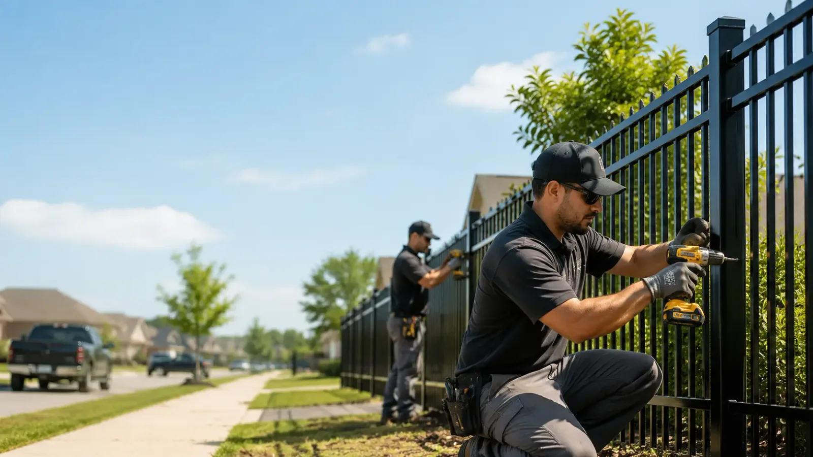 Metal Fence Installation in Summerville, SC